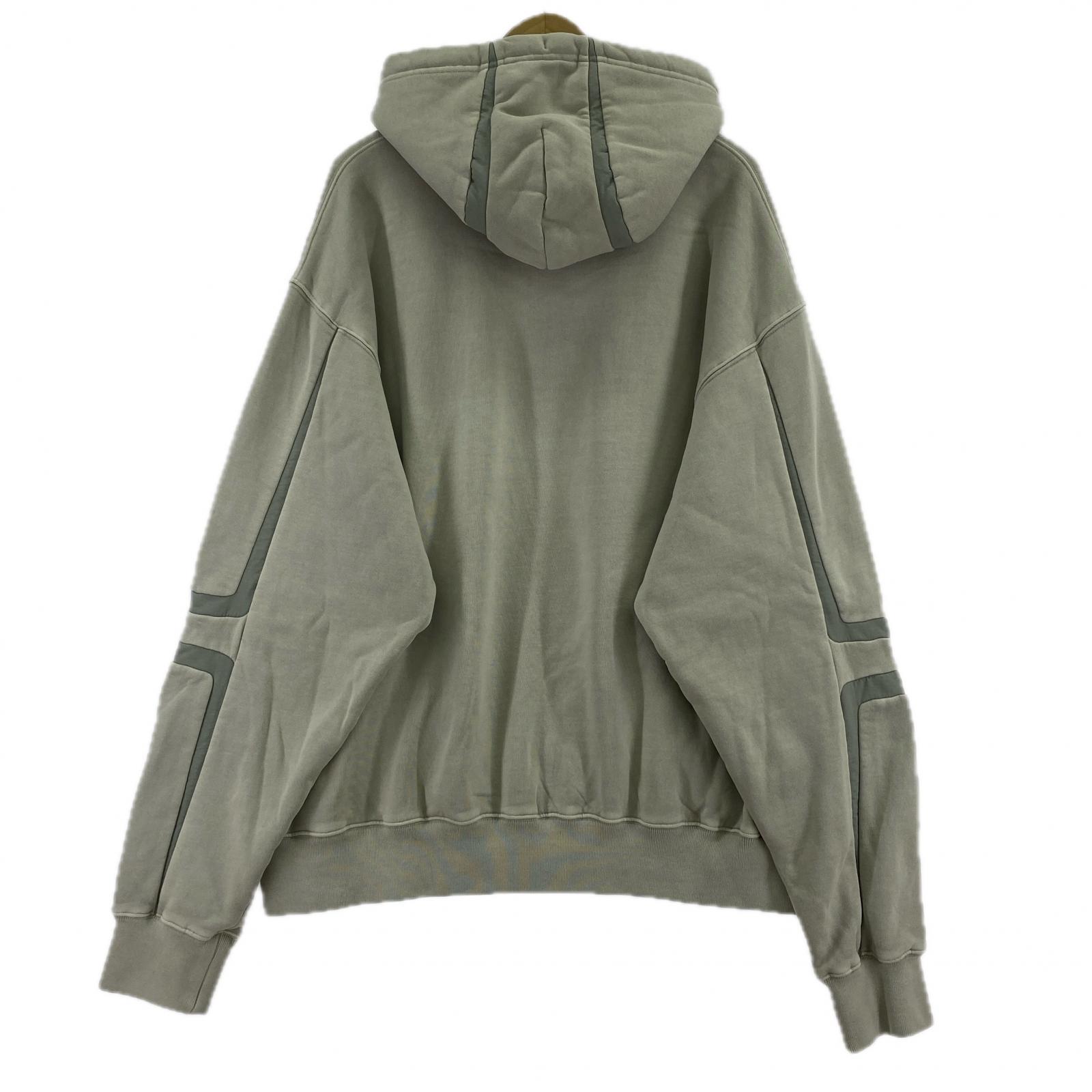 パーカー × BOILER ROOM APPLIQUE HOODY (XL) グレー