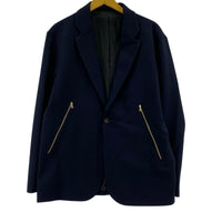 テーラードジャケット ZIP POCKET 1BUTTON JACKET M ネイビー M