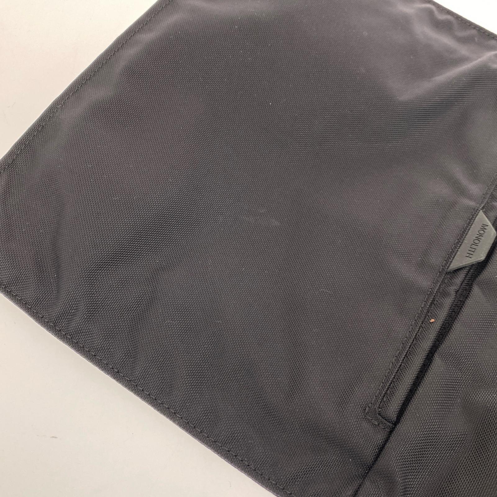 その他アクセサリー MONOLITH ポーチ 黒 ブラック