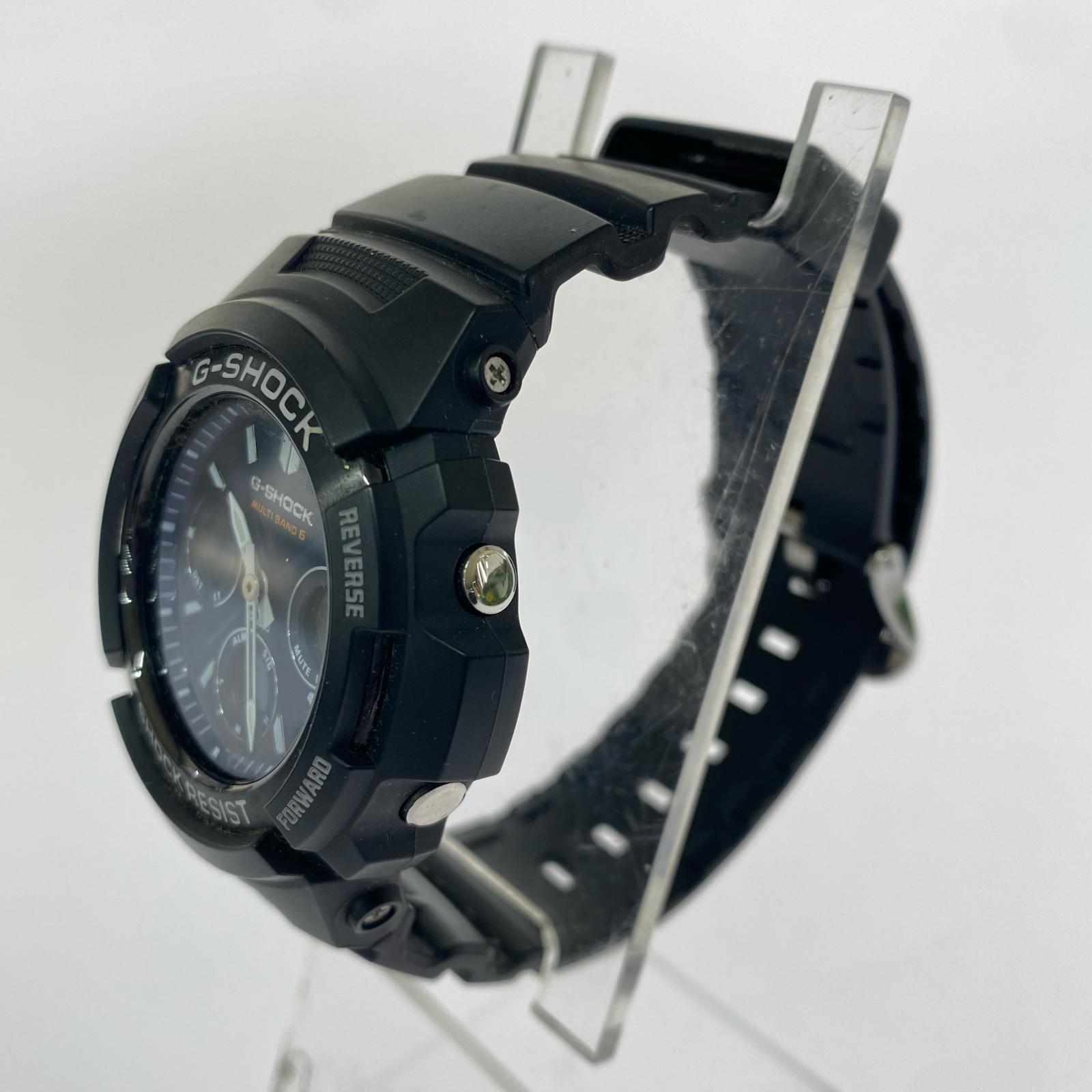 腕時計 G-SHOCK ソーラー 腕時計 黒 AWG-M100SB ブラック