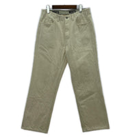 デニムパンツ WESTOVERALLS 817F ワイドデニムパンツ W32 32 ホワイト