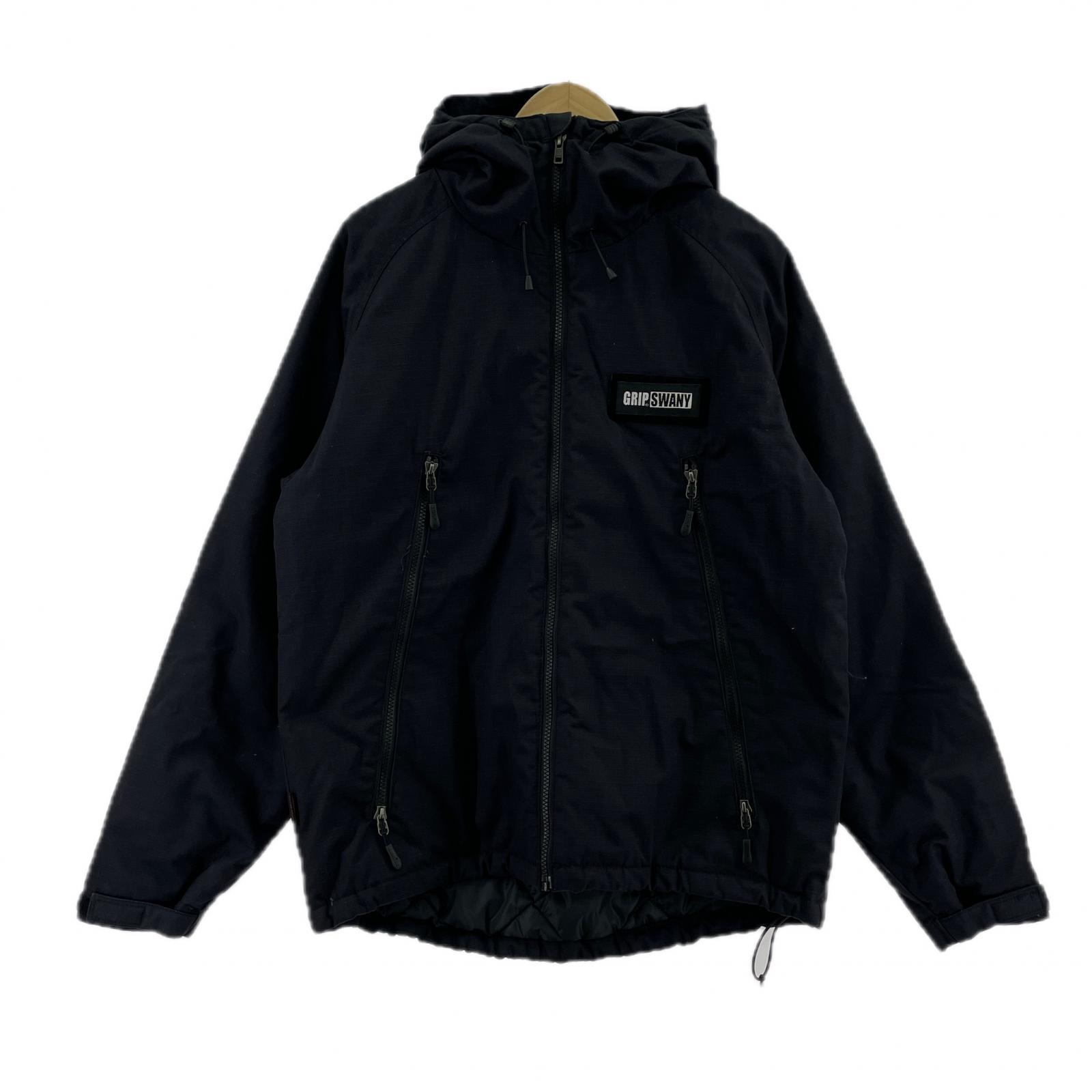 ジャケット GRIP SWANY リップストックパーカー (L) L ブラック