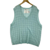 長袖シャツ DAIRIKU A.J. Knit Vest 22SS K-4 青 (F) フリー