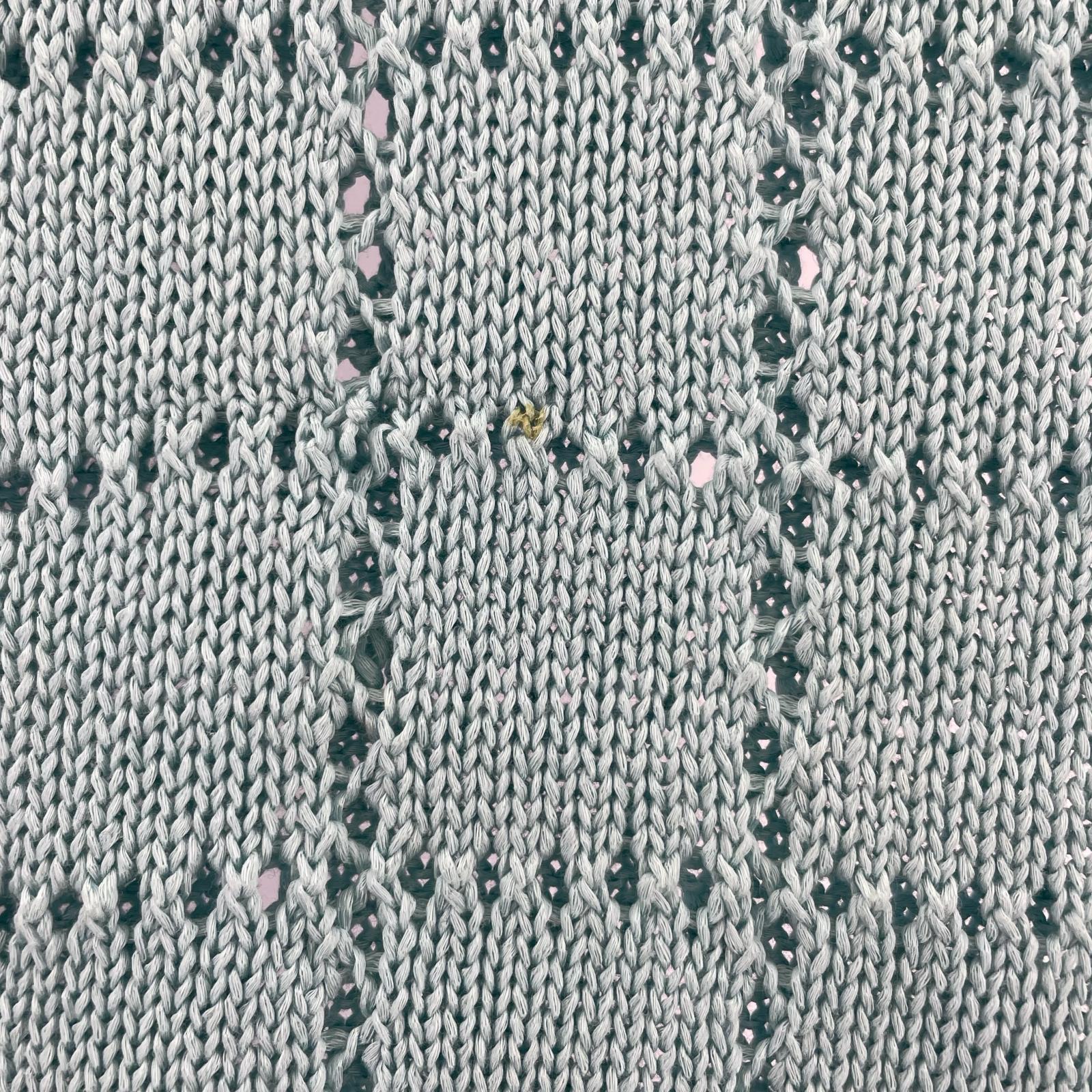 長袖シャツ DAIRIKU A.J. Knit Vest 22SS K-4 青 (F) フリー