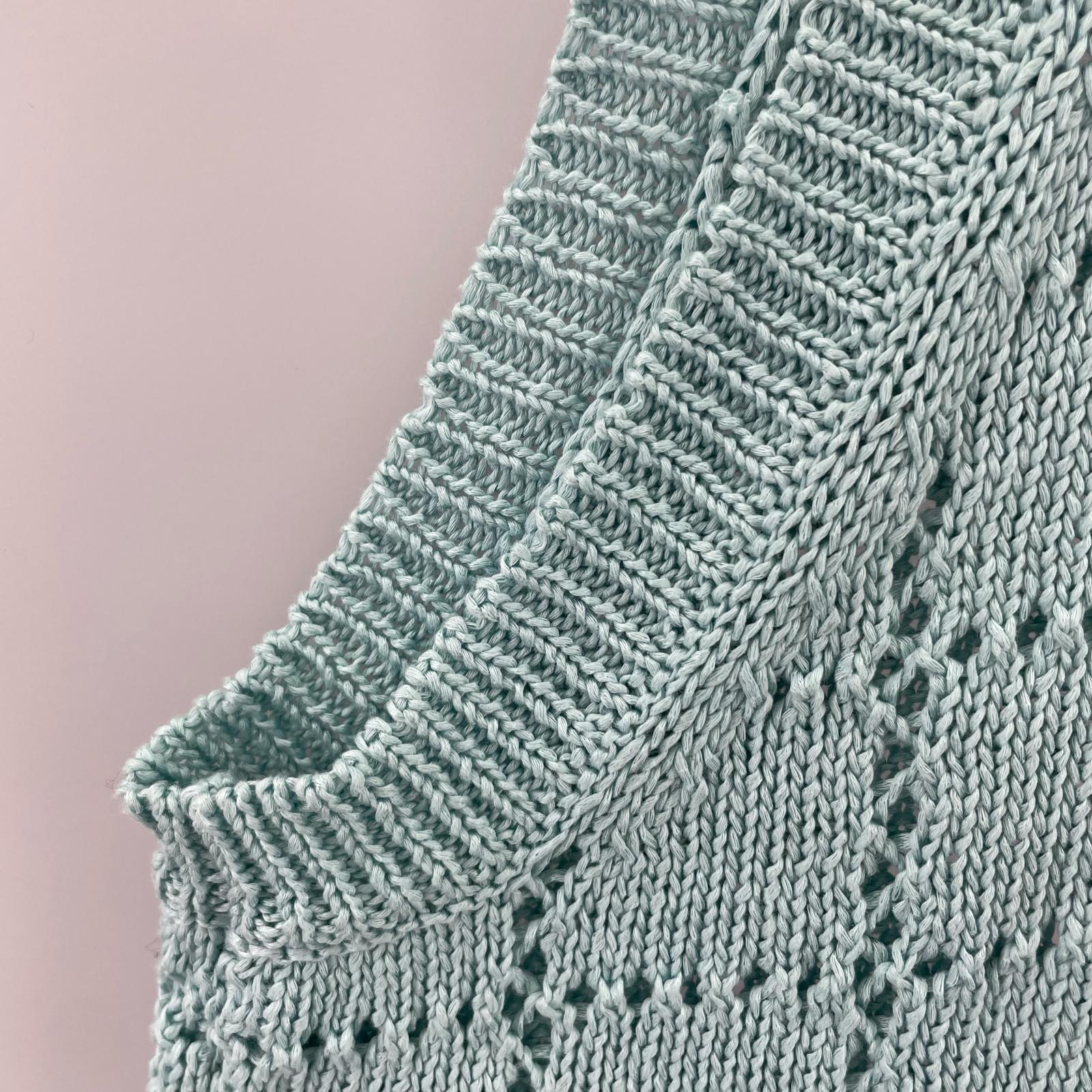 長袖シャツ DAIRIKU A.J. Knit Vest 22SS K-4 青 (F) フリー
