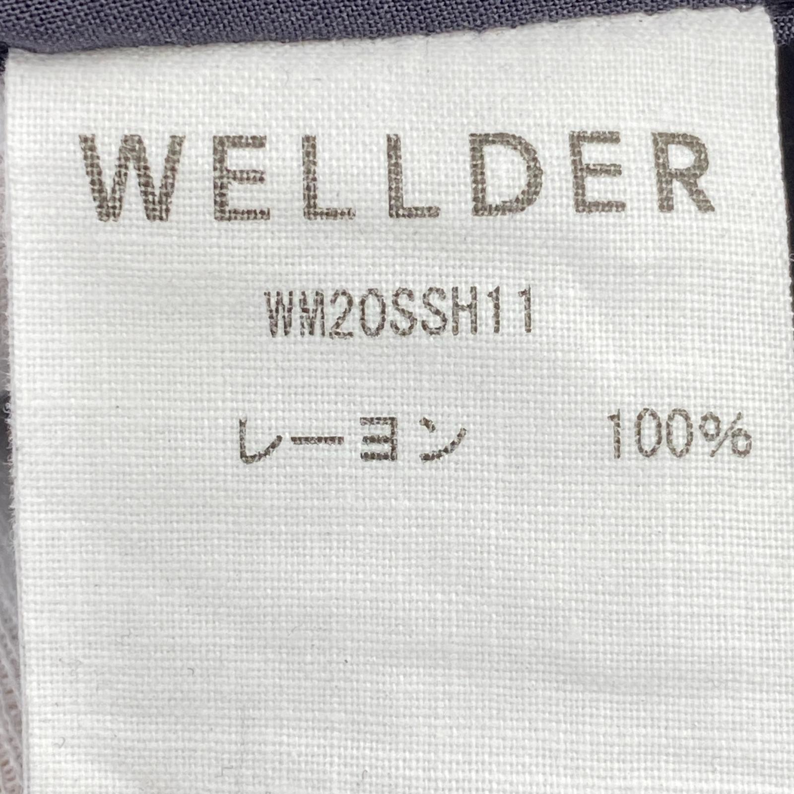 長袖シャツ WELLDER DrawString Shirt WM20SSH11 グレー (3) 3 グレー