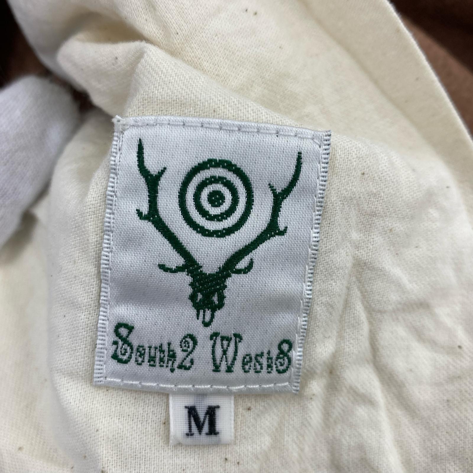 パンツ South2 West8 String Slack Pant-PolyJacquard EJ853 茶 (M) M ブラウン