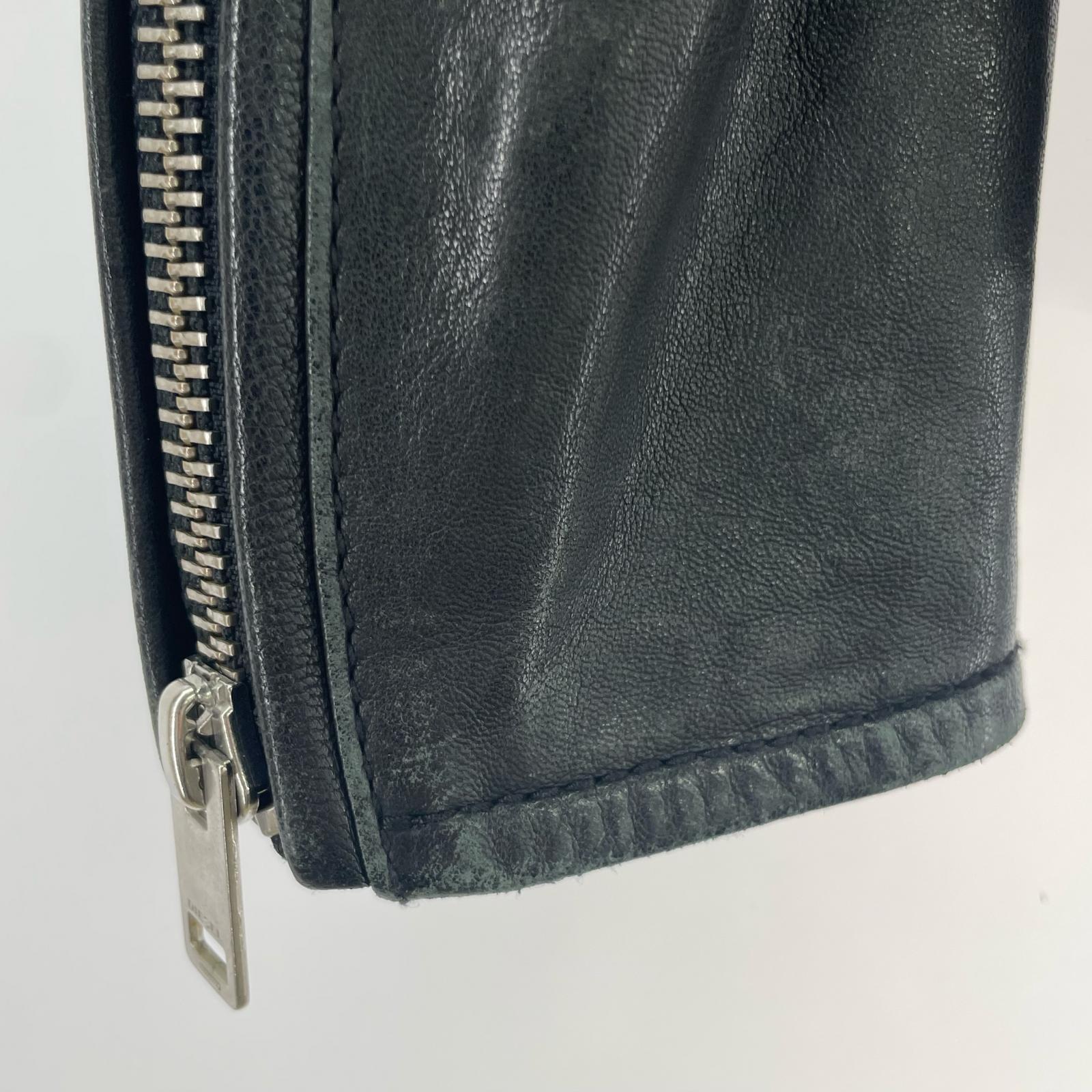 レザージャケット レザージャケット BLK S S ブラック