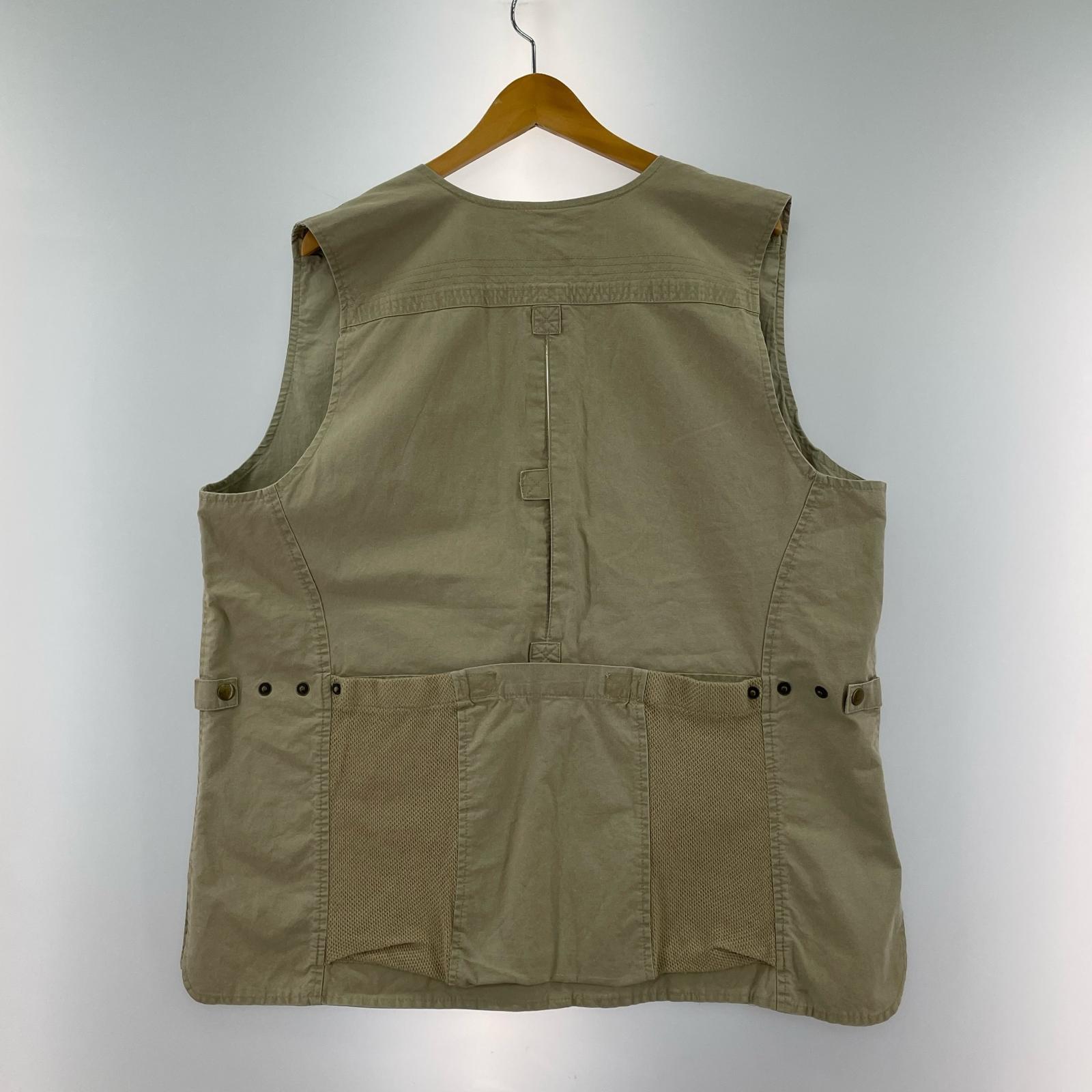 ジャケット TRAVEL SMITH ハンティングベスト ベージュ (XL) ベージュ