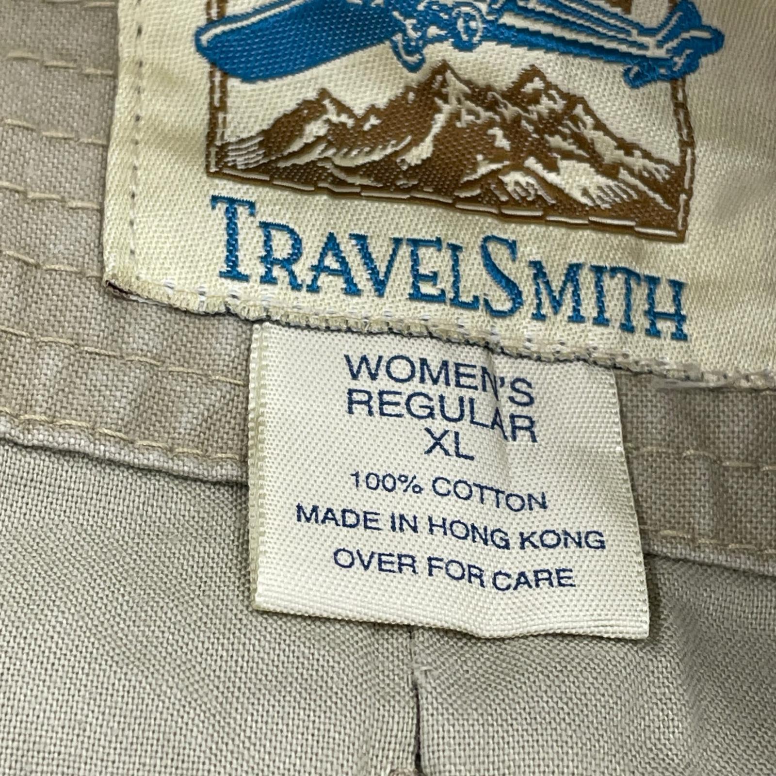 ジャケット TRAVEL SMITH ハンティングベスト ベージュ (XL) ベージュ