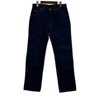 デニムパンツ 70s straight denim W34 ブルー