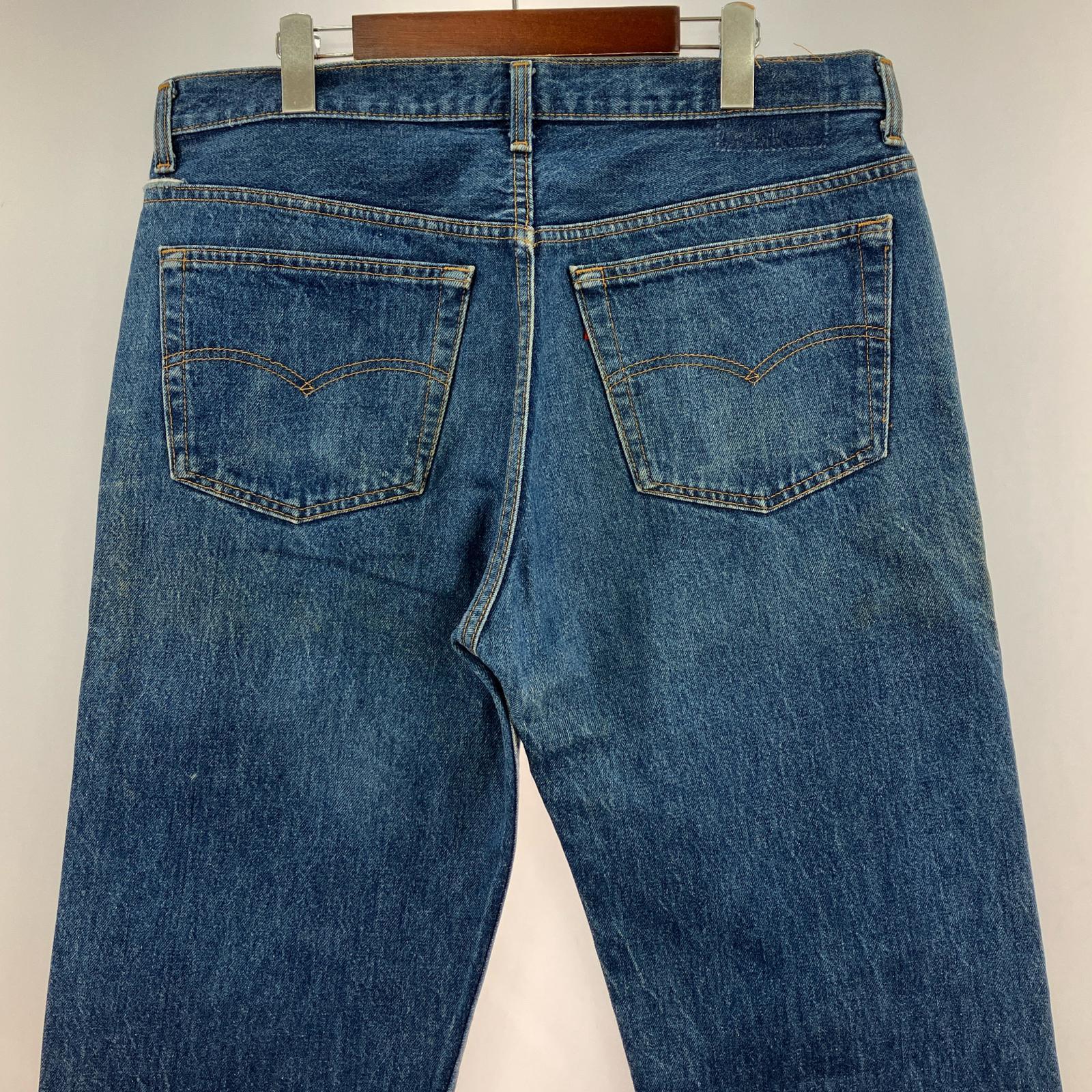 デニムパンツ 90s USA製 501 W36~ ブルー