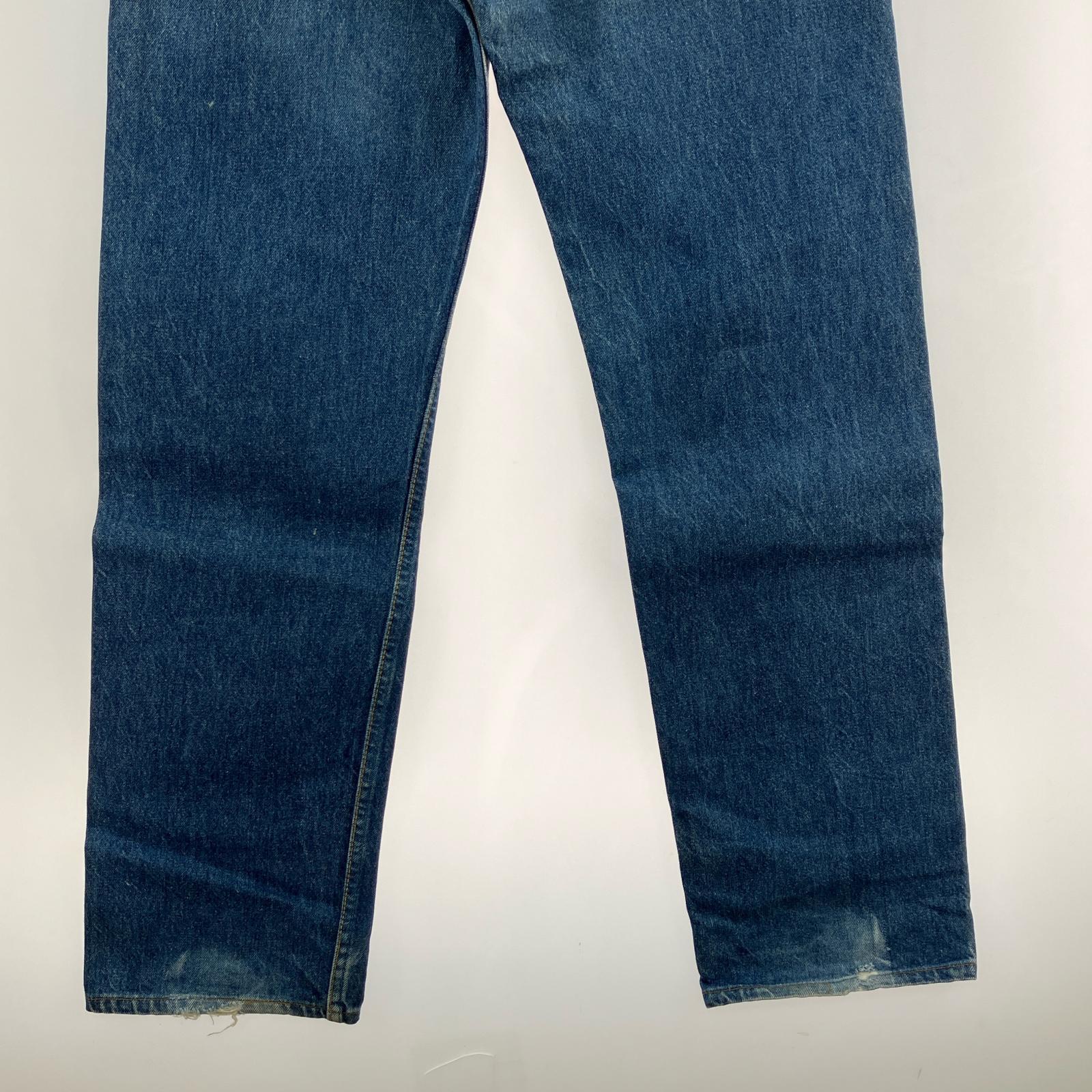デニムパンツ 90s USA製 501 W36~ ブルー