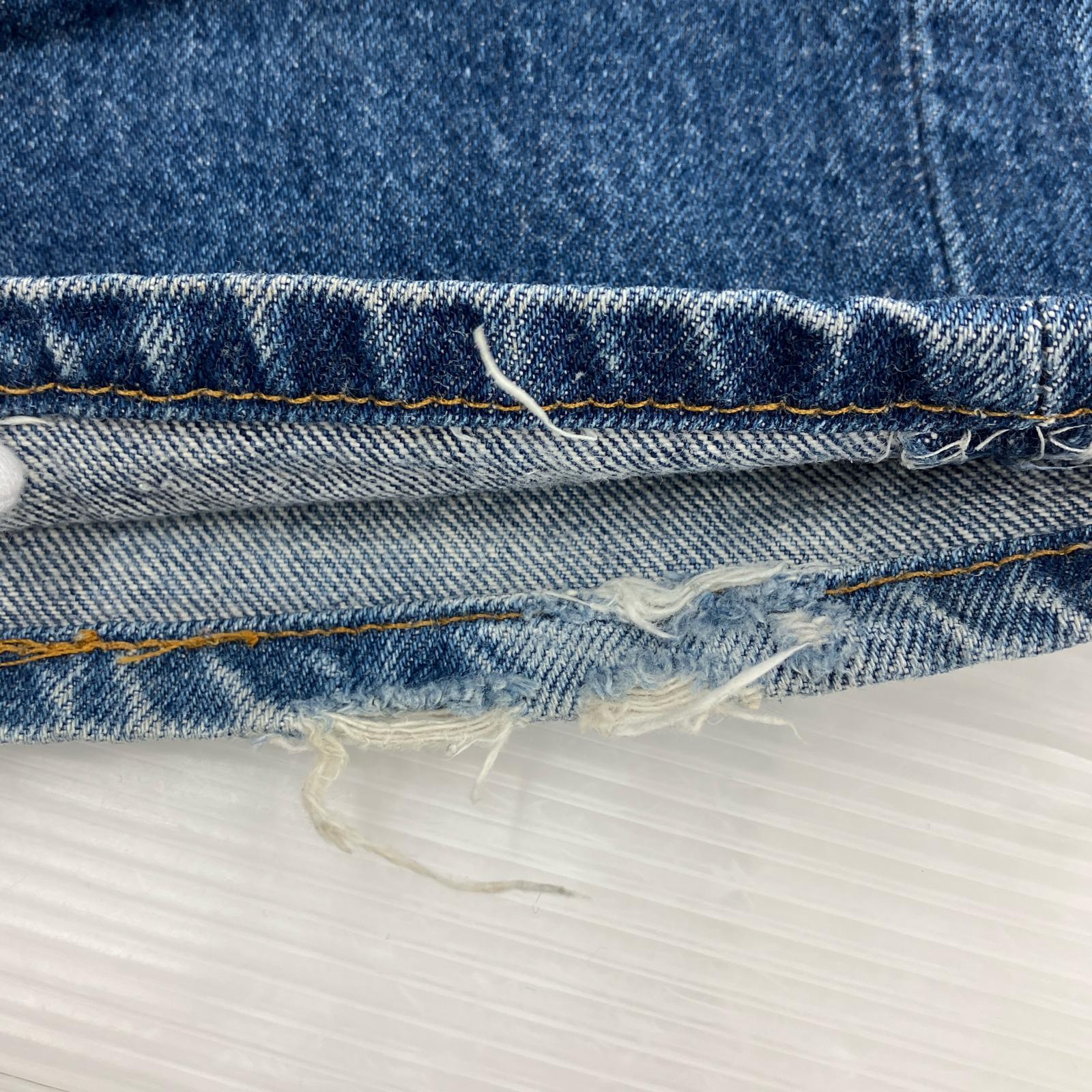 デニムパンツ 90s USA製 501 W36~ ブルー