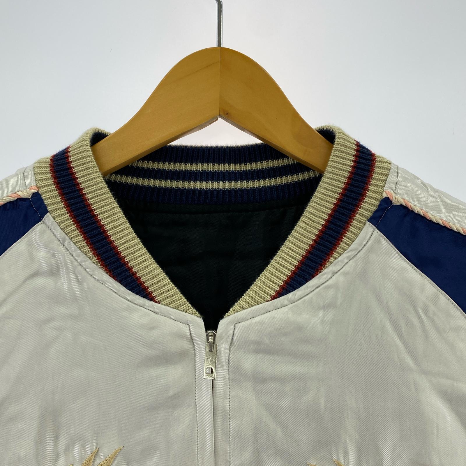 ブルゾン 1950s Style Acetate Souvenir Jacket XL