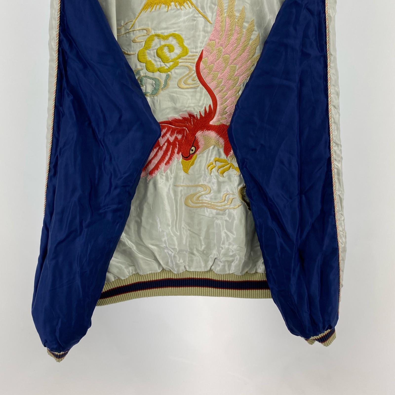 ブルゾン 1950s Style Acetate Souvenir Jacket XL