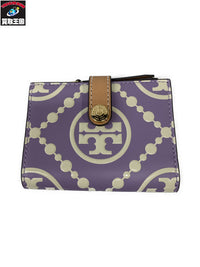Tory burch エンボス Tモノグラム コントラスト