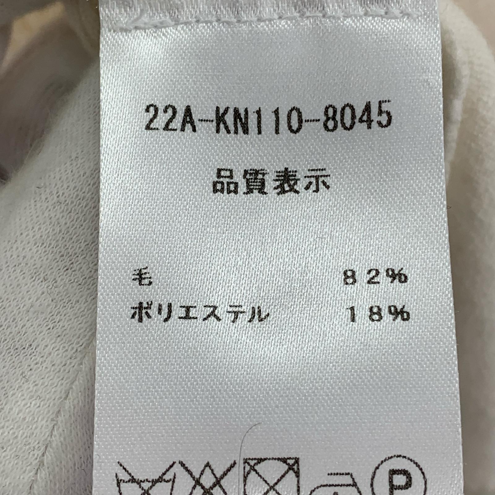 スウェット PATOU ロゴニットセーター S ホワイト