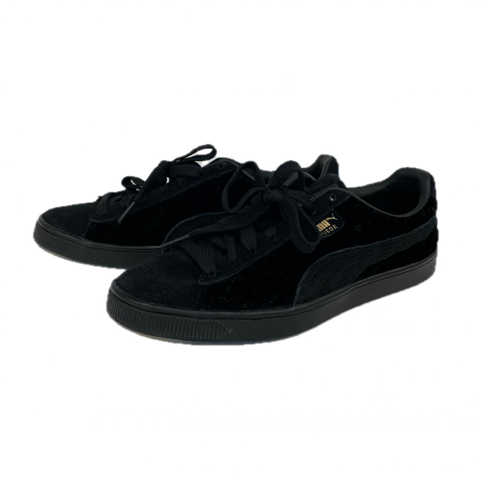 スニーカー X-GIRL SUEDE(24.5) 24.5cm (US6 1/2 UK6 EU39) ブラック