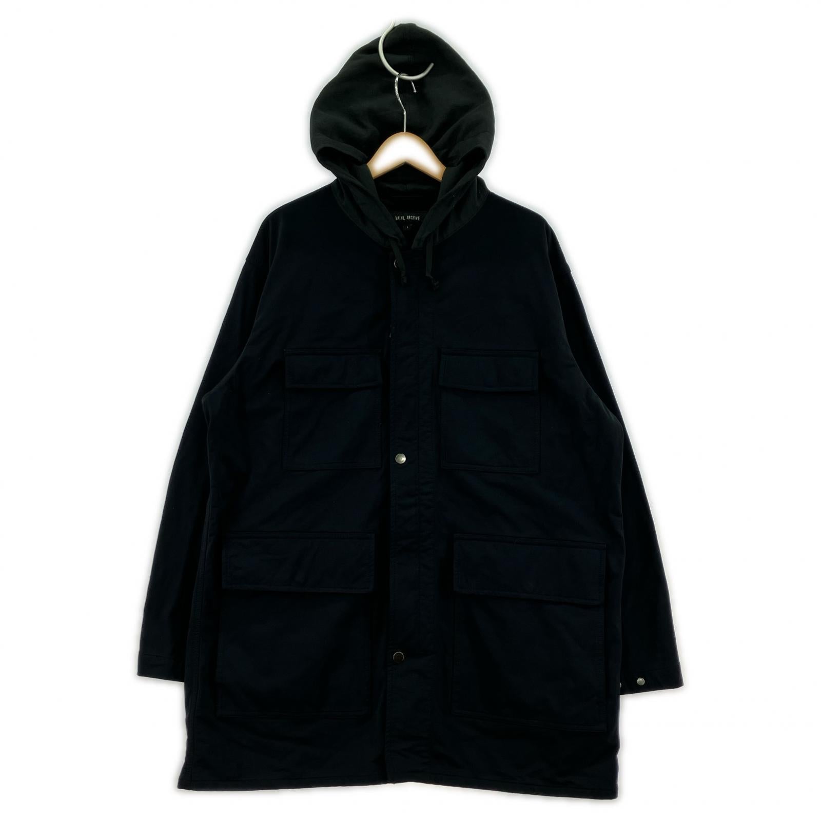 ジャケット RT-JKT フーデッドジャケット L ブラック