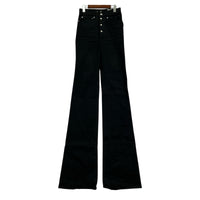 デニムパンツ SUPER LONG DENIM ブラック