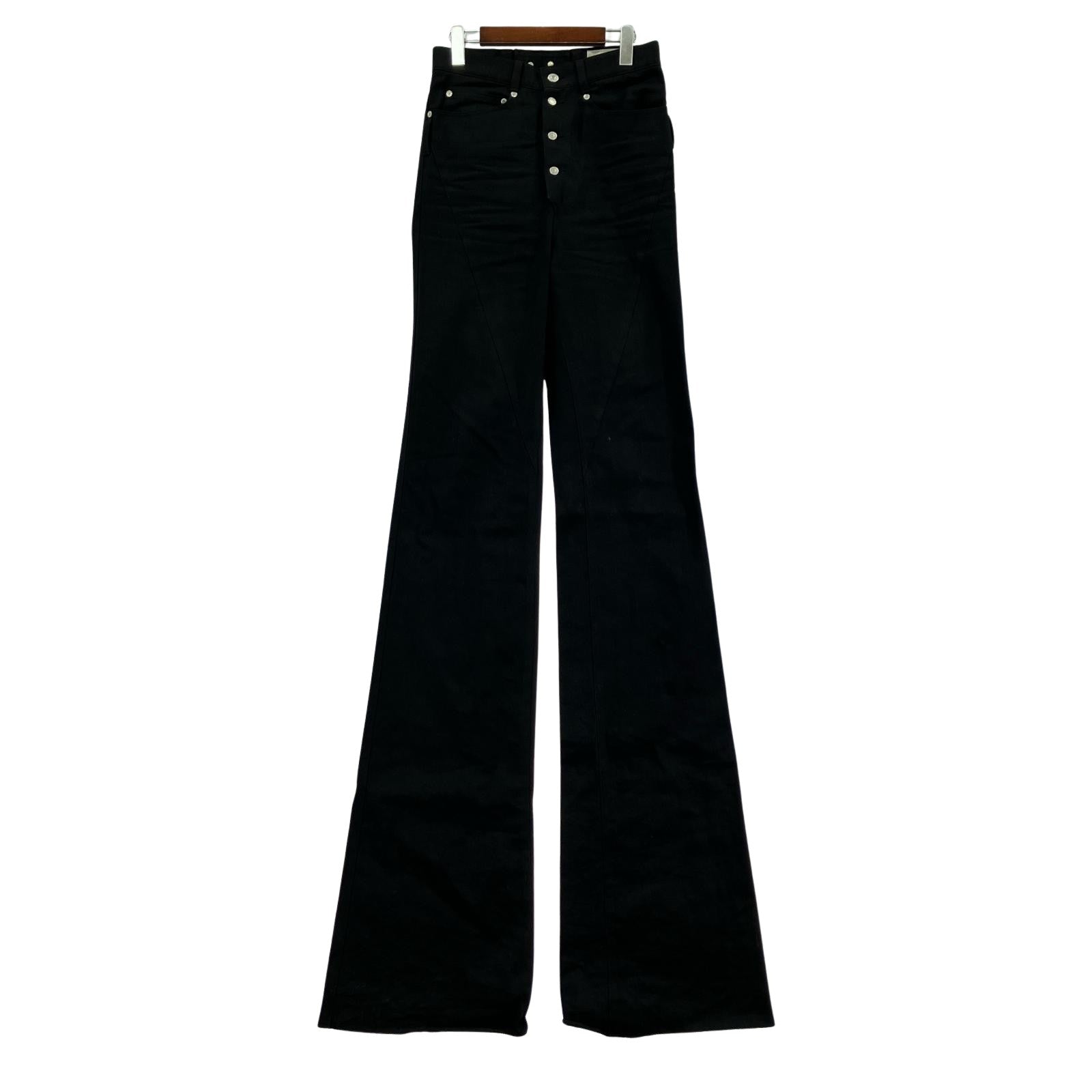 デニムパンツ SUPER LONG DENIM ブラック