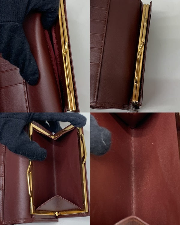 cartier マストドゥカルティエ 3つ折り財布