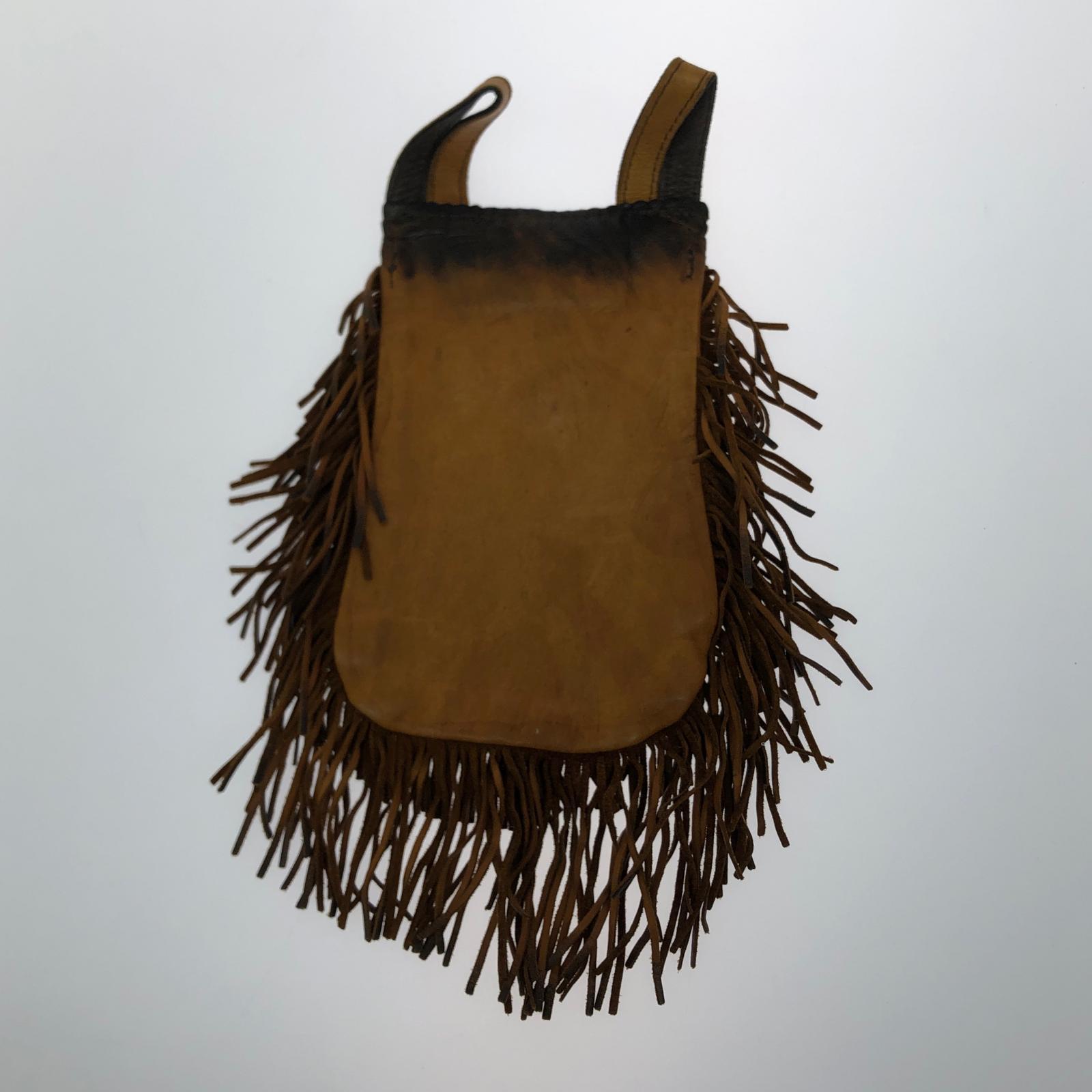 その他アクセサリー FRONT STREET LEATHER レザーウエストポーチ ブラウン