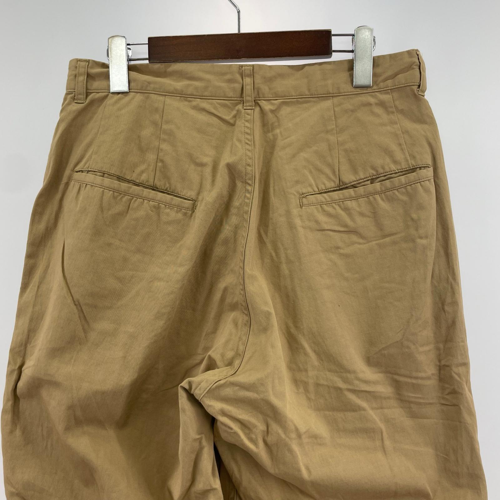 パンツ RAKINES Metis twill 1tuck pants 03S20HN014P ベージュ (2) 2 ベージュ