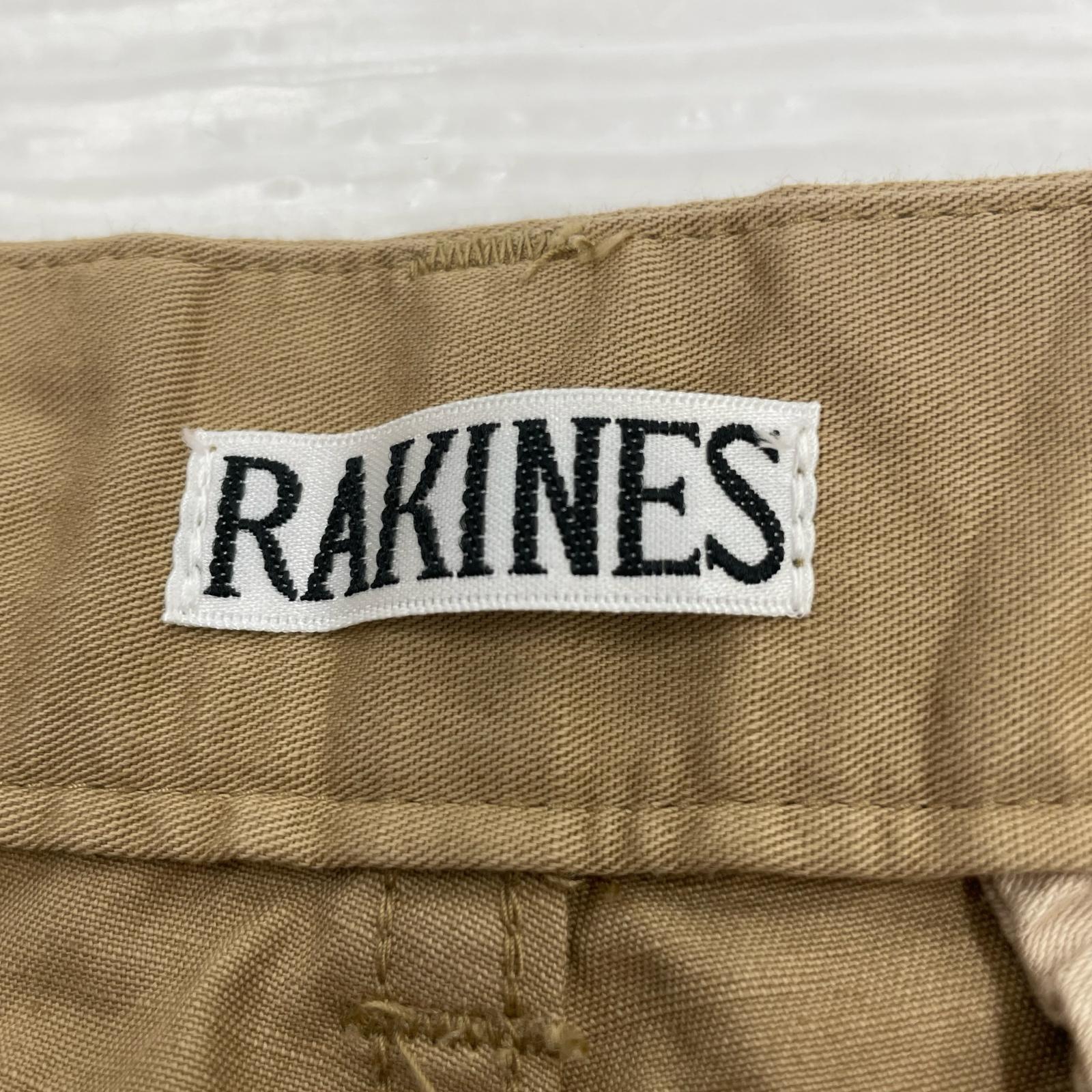 パンツ RAKINES Metis twill 1tuck pants 03S20HN014P ベージュ (2) 2 ベージュ