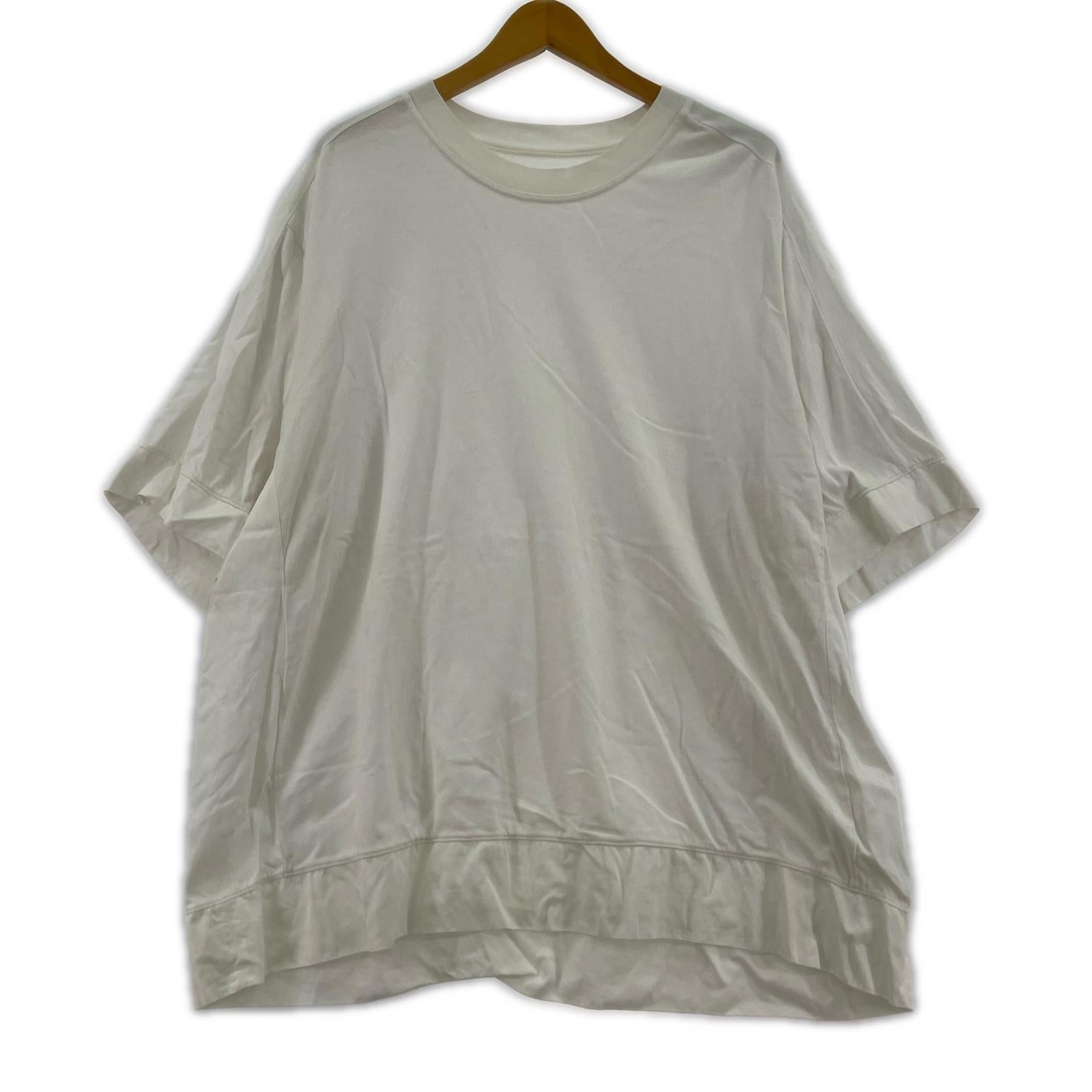 半袖Tシャツ レーヨン/SSカットソー/白 ホワイト