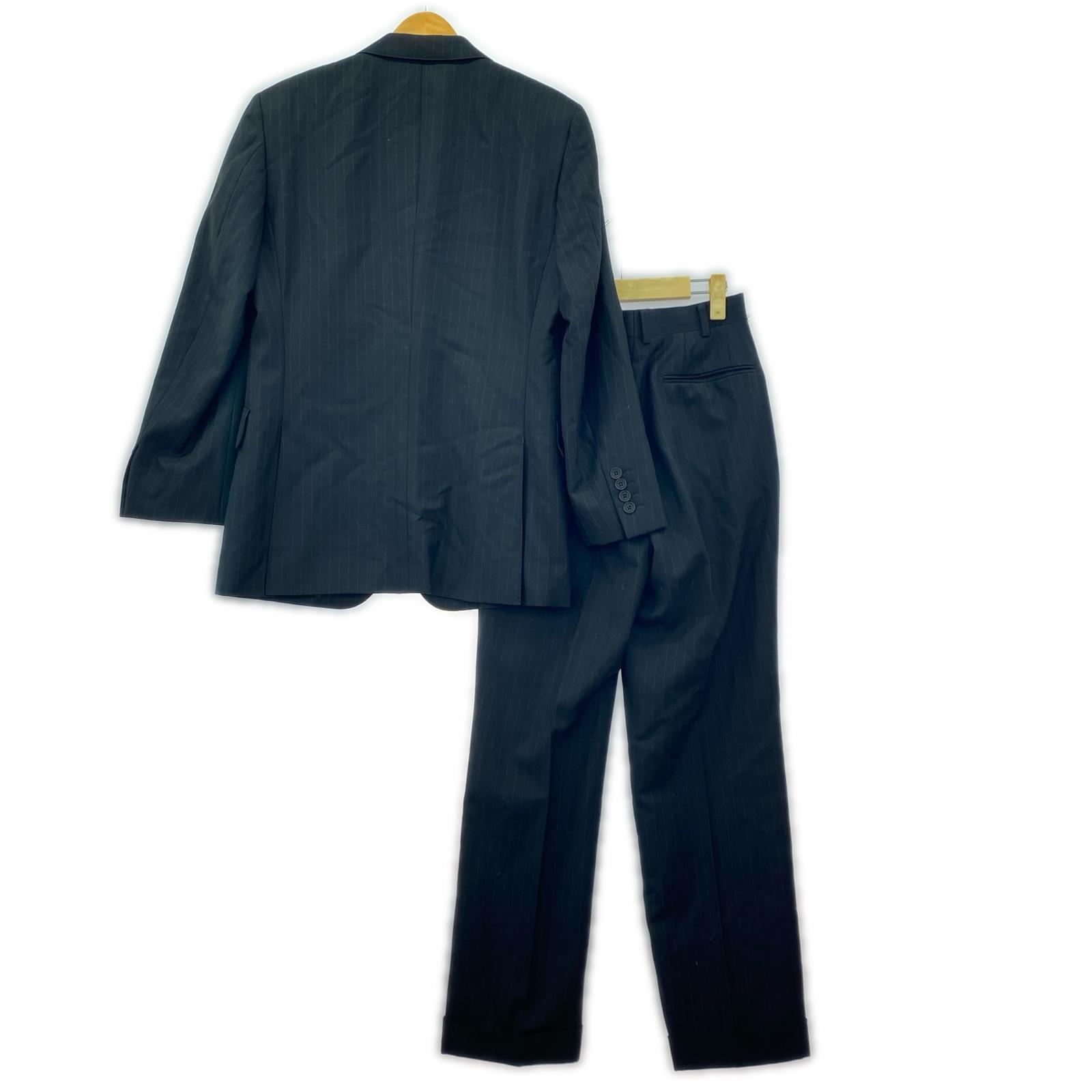 セットアップ BURBERRY BLACK LABEL スーツ セットアップ BMD29-312-09 黒 ブラック