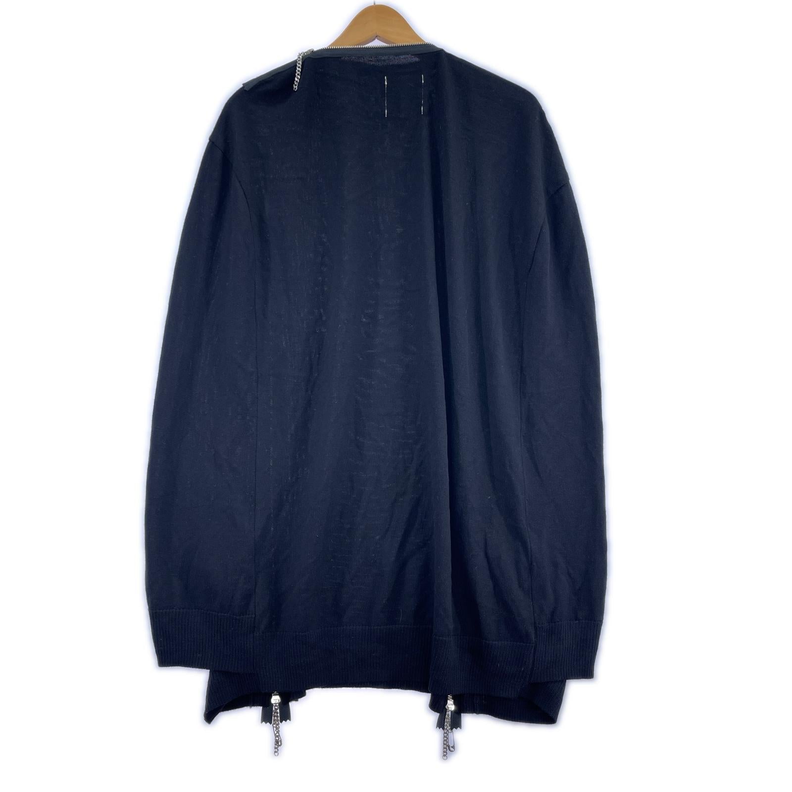 ニット TAKAHIRO MIYASHITA The SoloIst boat neck nordic cape 0001aAW21 黒 ブラック