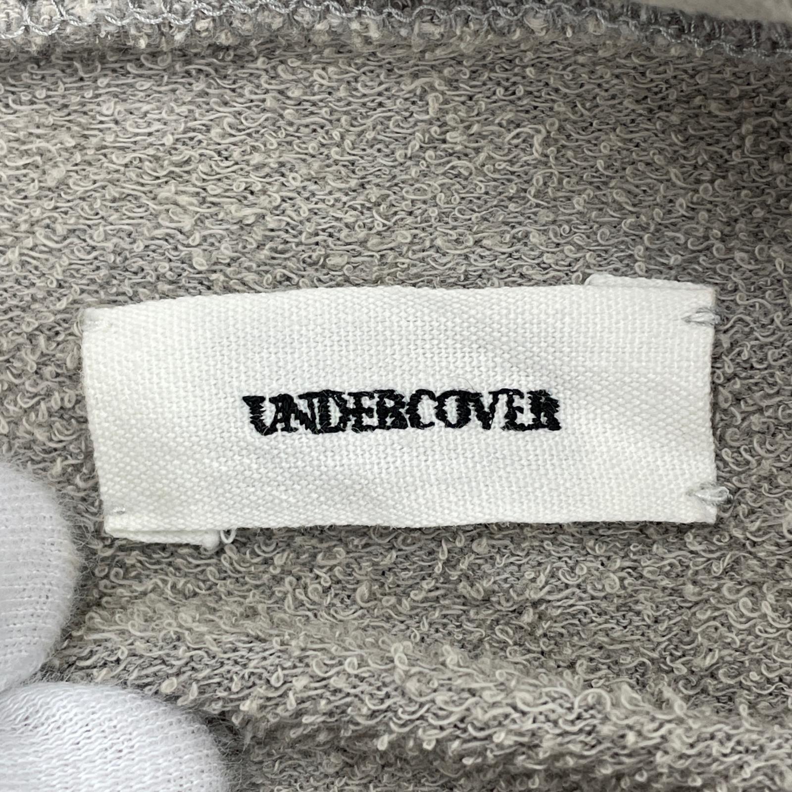 パーカー UNDERCOVER プリーツ切替パーカー 1 グレージュ×ピンク 1