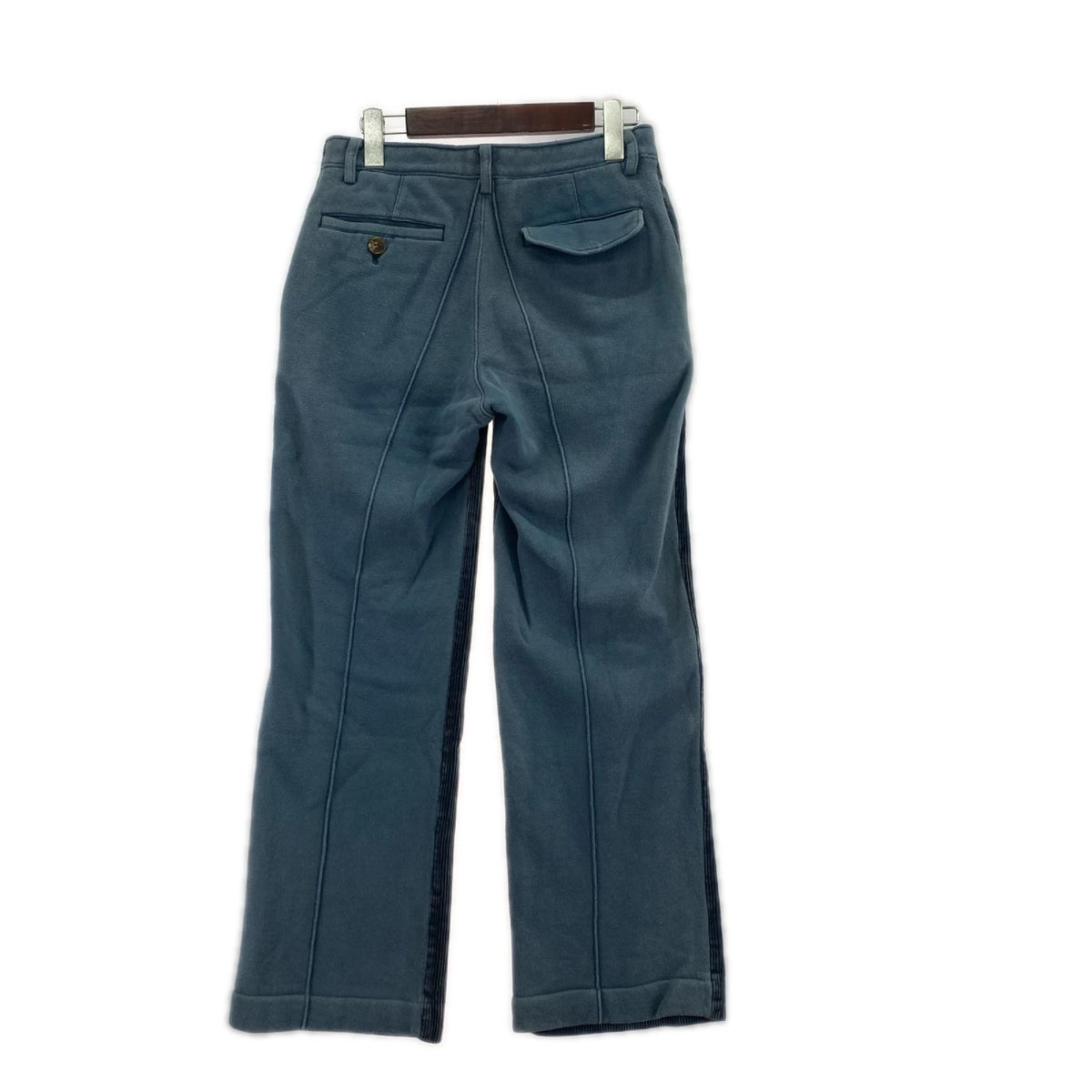 パンツ UNDERCOVER コーデュロイ切替スウェットパンツ UCX1501-4 紺 (1) 1