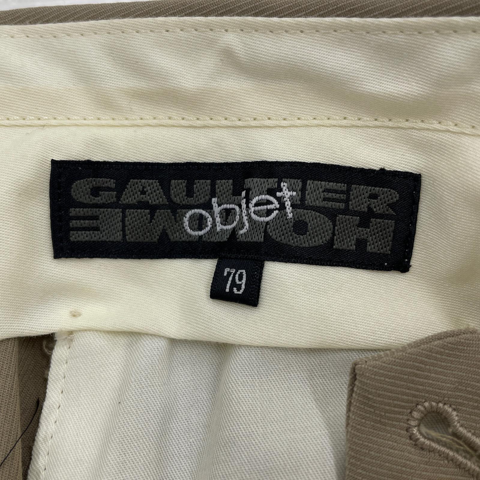 ジャケット JEAN-PAUL GAULTIER GAULTIER HOMME objet ツイル セットアップスーツ 48/79 ベージュ 48