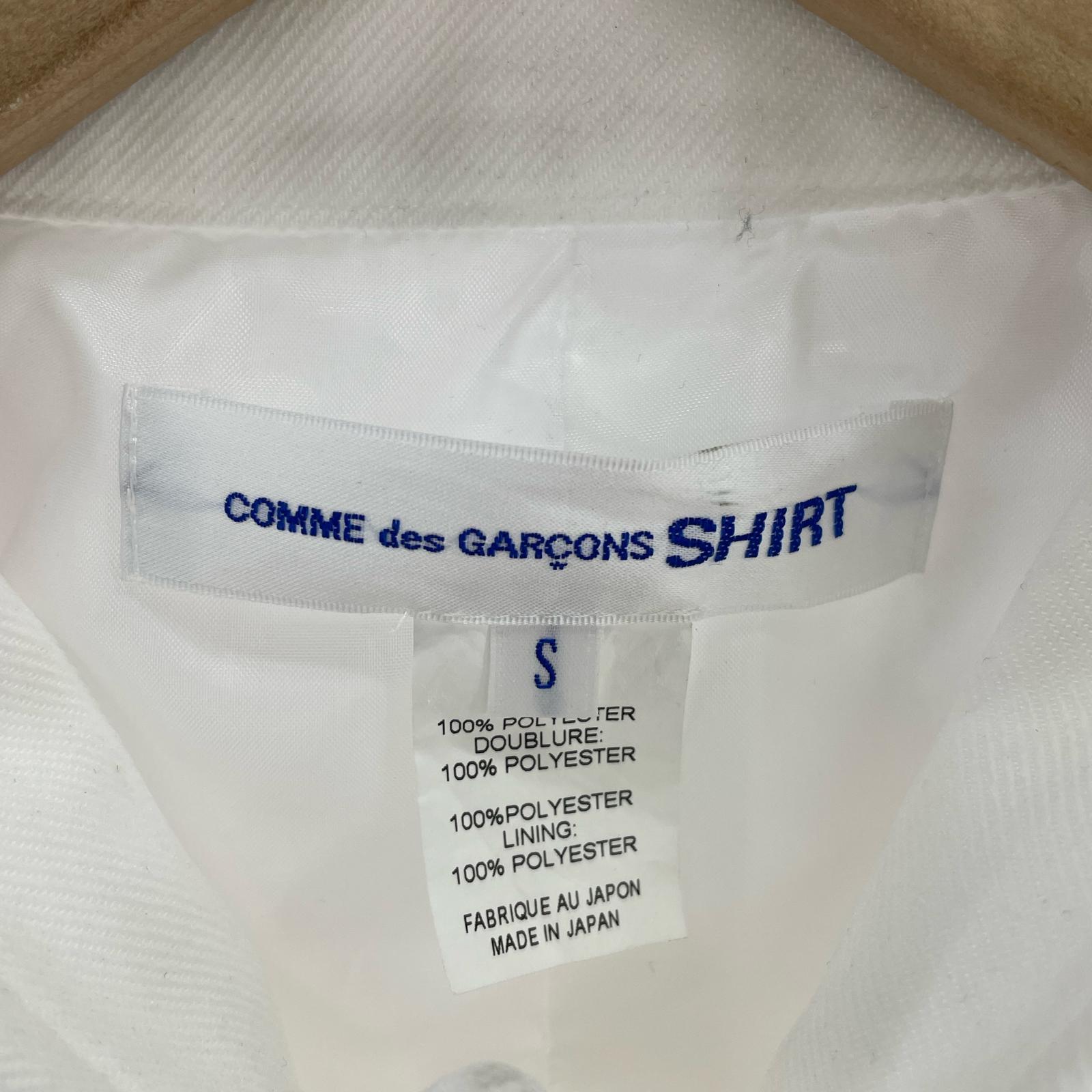 テーラードジャケット COMME des GARCONS SHIRT 23SS FK-J002 S ホワイト