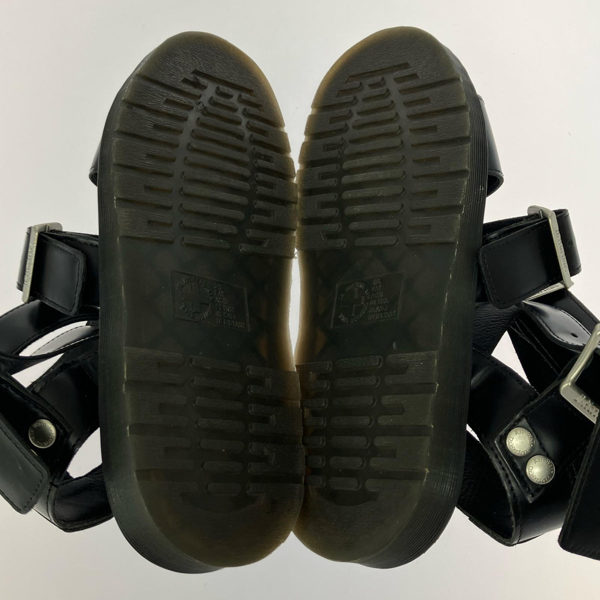 サンダル × RICK OWENS GRYPHON STRAP (UK7) ブラック