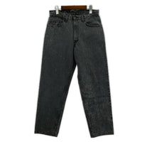 デニムパンツ 550 black denim pants 後染めブラック 32 ブラック