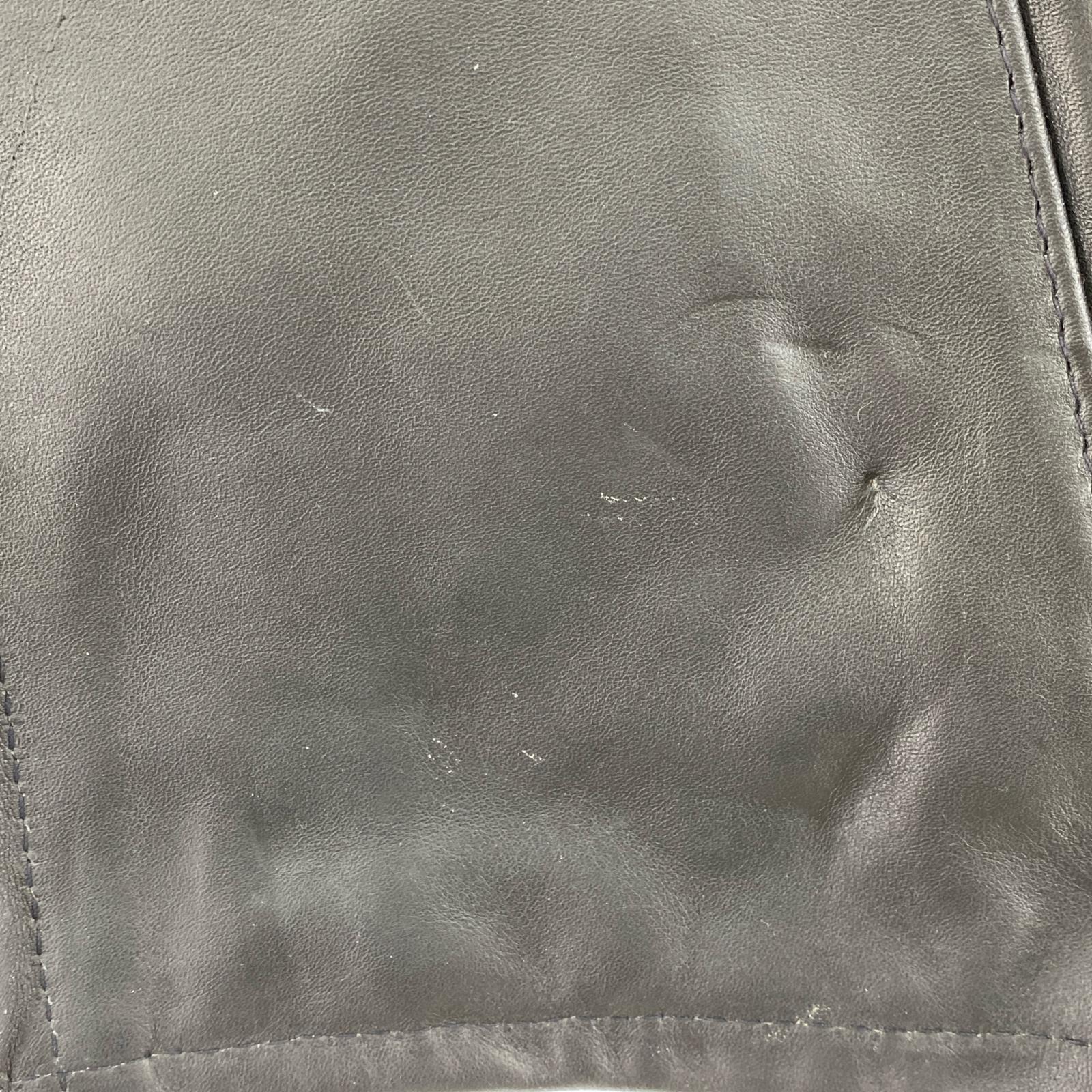 ライダースジャケット schott AT101 レザージャケット 34 ブラック 34 ブラック
