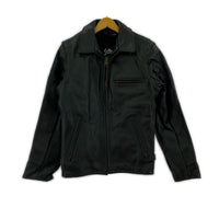 ライダースジャケット schott AT101 レザージャケット 34 ブラック 34 ブラック