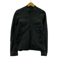 レザージャケット antiqua tree cafe BLK M M ブラック