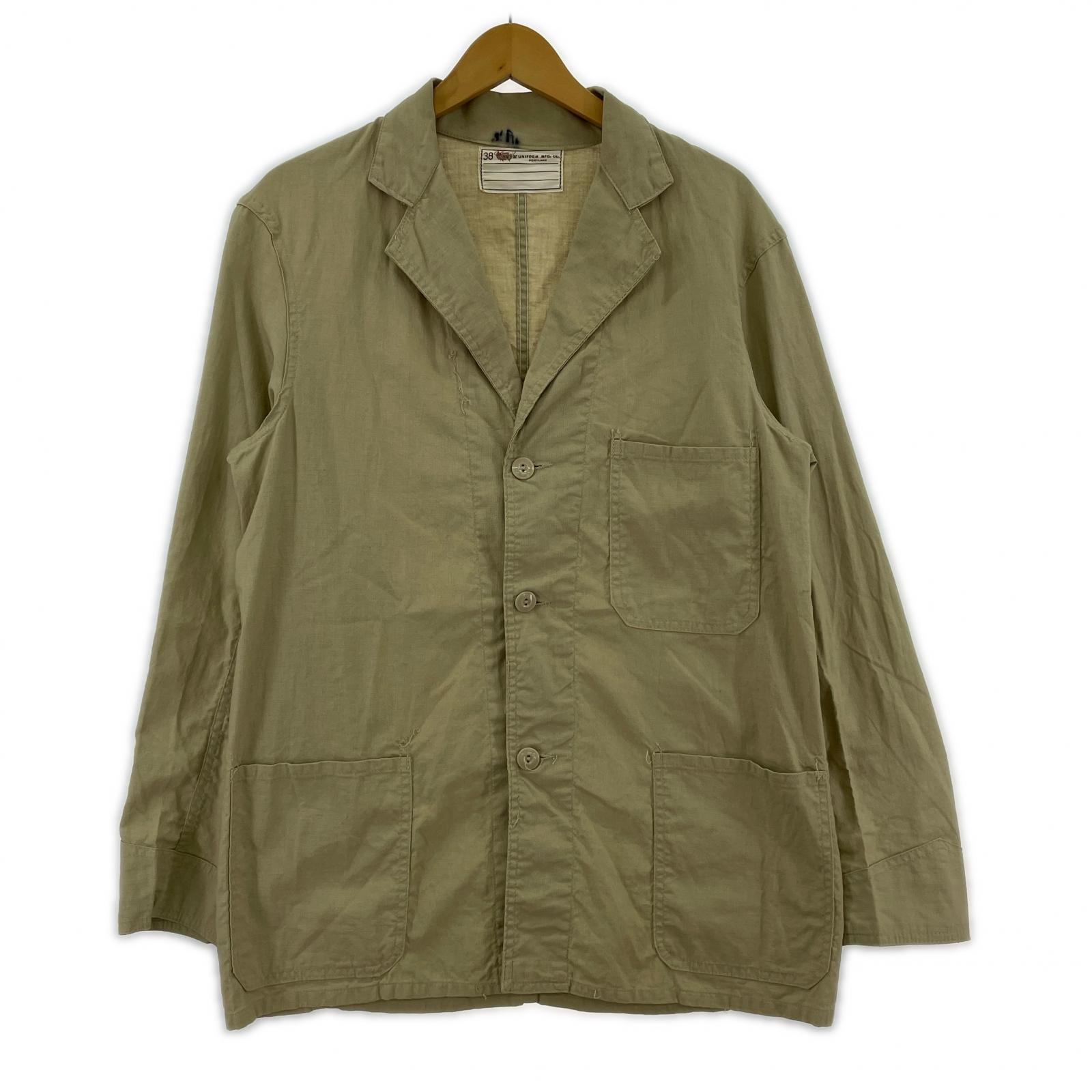 ジャケット EMPIRE UNIFORM MFG ワークジャケット BEG (38) ベージュ
