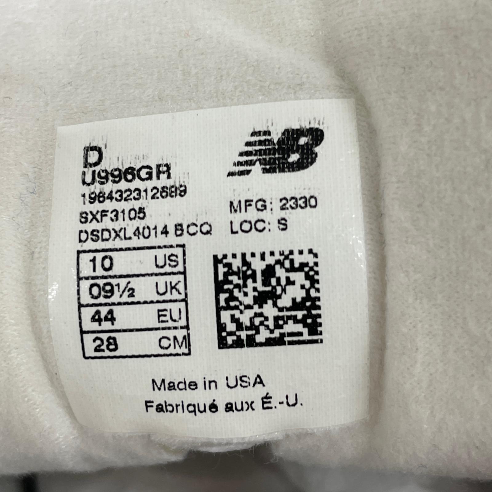 スニーカー U996GR グレー 28cm (US10 UK9 1/2 EU46)