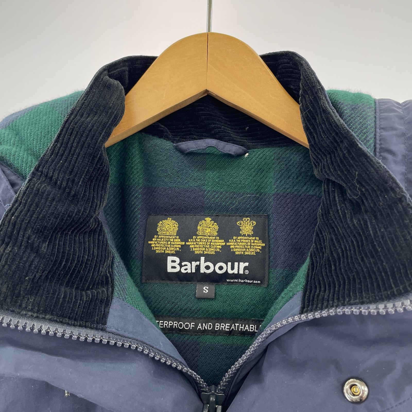 ジャケット Barbour NAUTICAL TIREE JACKET フーデッドジャケット S ネイビー S ネイビー