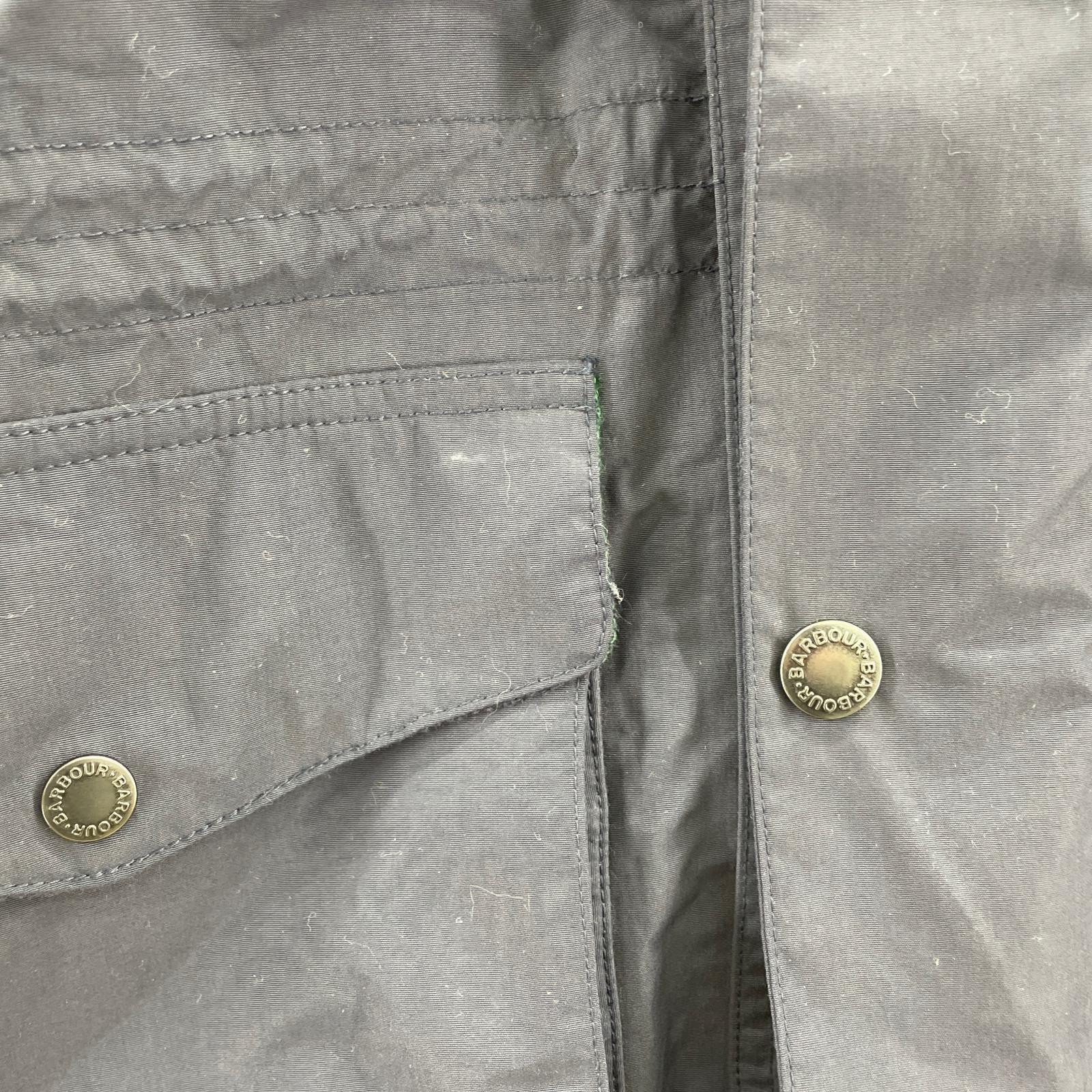 ジャケット Barbour NAUTICAL TIREE JACKET フーデッドジャケット S ネイビー S ネイビー