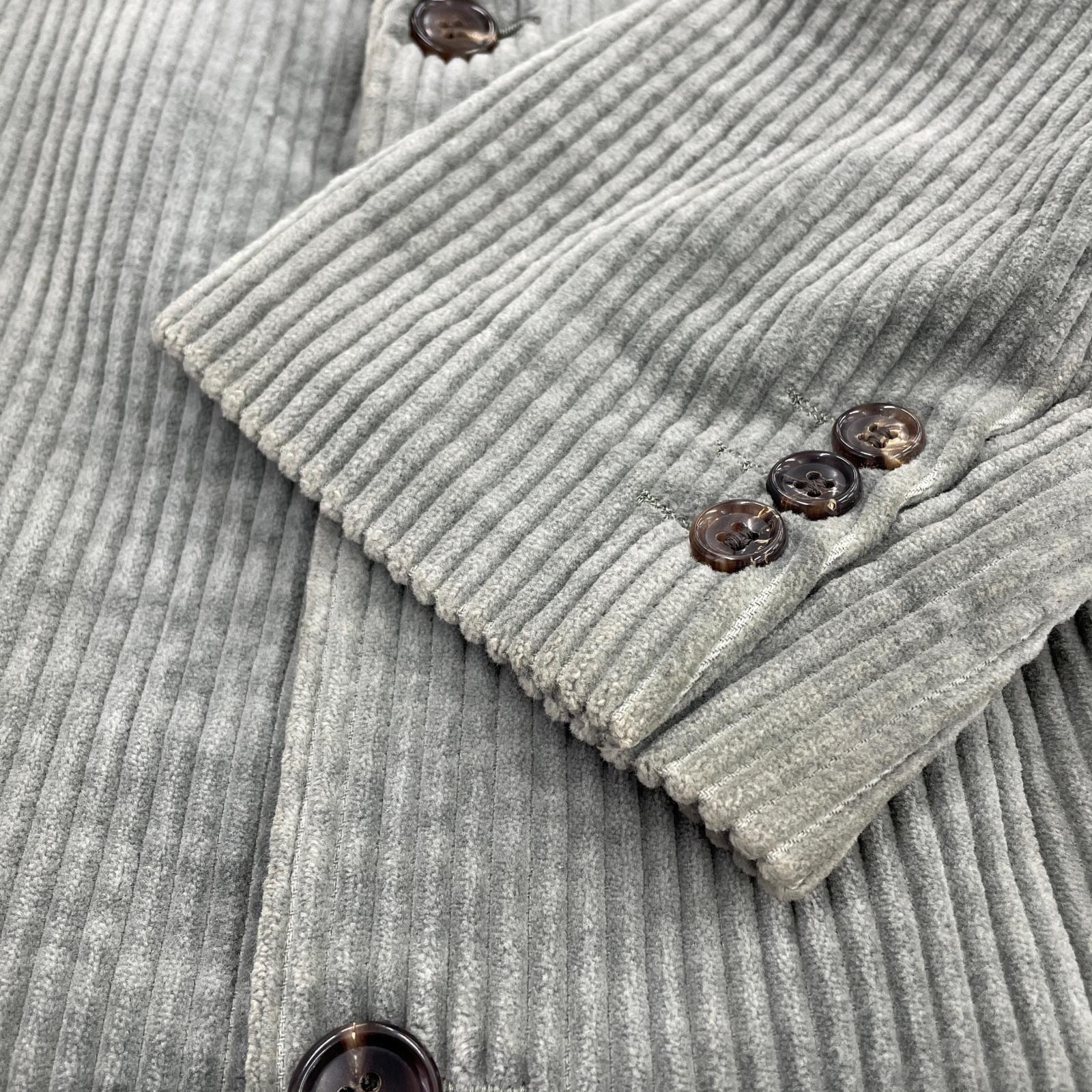 ジャケット COMME des GARCONS HOMME 90s 太畝 コーデュロイジャケット S グレー S グレー