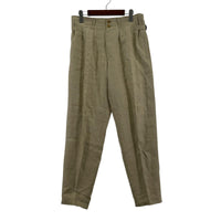 パンツ Y’s for men 90s~ 初期 白タグ アジャスター付 リネンスラックス S ベージュ S ベージュ