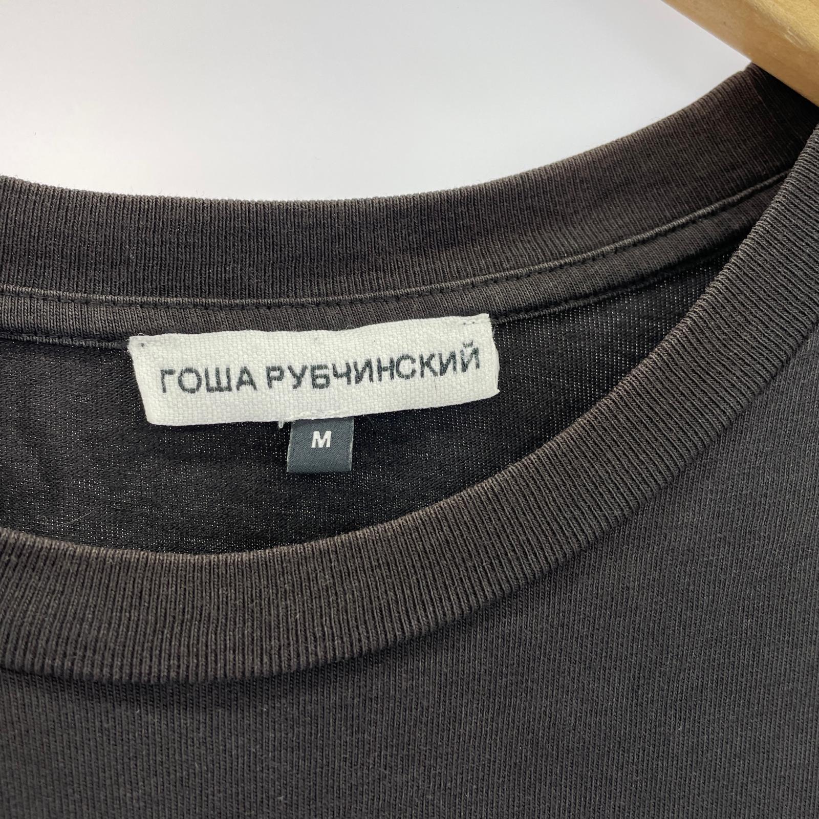 半袖Tシャツ バックプリント M ブラック