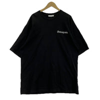 半袖Tシャツ バックプリント M ブラック